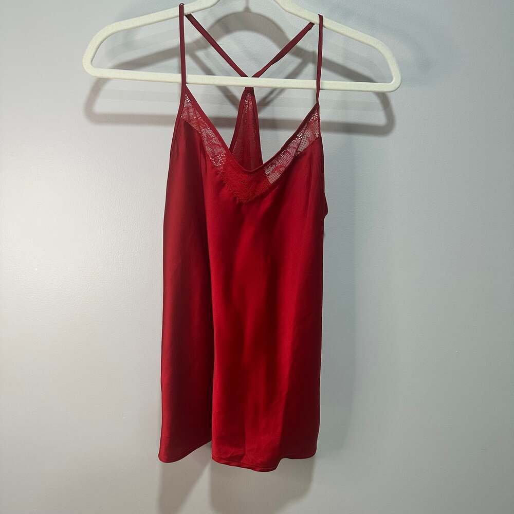 Modern Movement Chemise Lingerie Red Camisole Womens Size S
